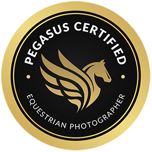 Pegasus Certified Equestrian Photographer Badge